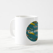 F staat voor Fish Keeper Koffiemok (Voorkant links)