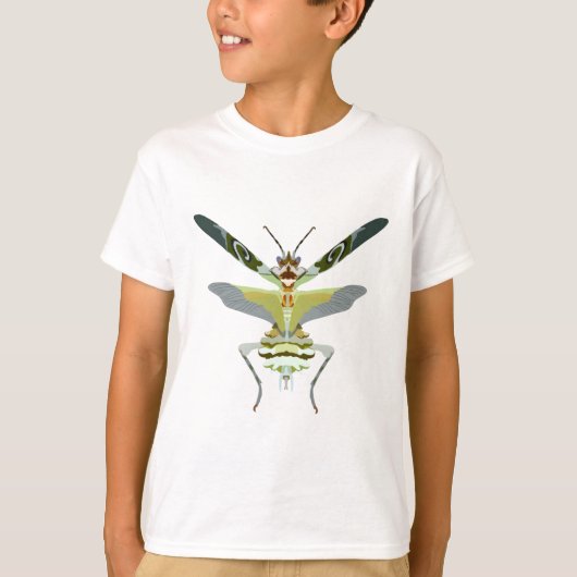 F staat voor Flower Mantis T-shirt (Voorkant)