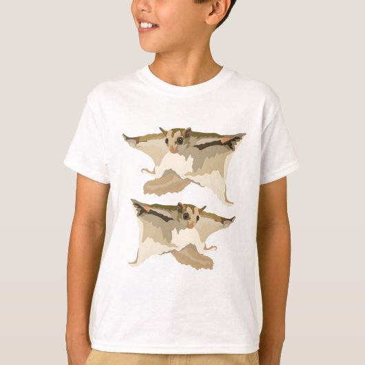 F staat voor Flying Squirrel T-shirt (Voorkant)