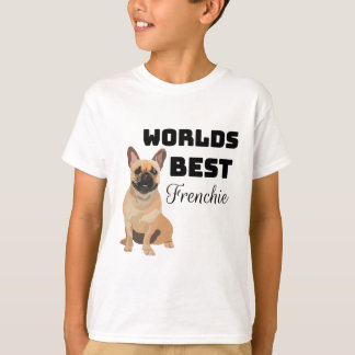 F staat voor Frenchie Dog T-shirt