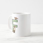 F staat voor… gepersonaliseerd koffiemok (Voorkant links)