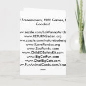 F-Tiger-Friends-16 Feestdagen Kaart (Achterkant)