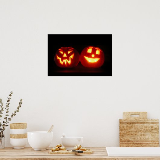 F � tonen Halloween - Poster (Keuken)