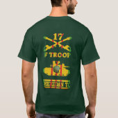 F Troop, 17e Cavalry M551 SheridanTC Shirt (Achterkant)
