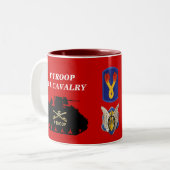 F Troop, 17th Cavalry M113 ACAV Track Mok (Voorkant links)