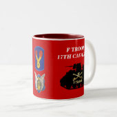 F Troop, 17th Cavalry M113 ACAV Track Mok (Voorkant rechts)