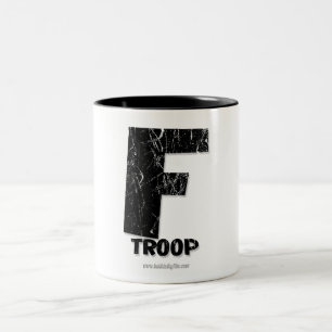 F Troop.... Tweekleurige Koffiemok