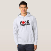 F Trudeau grappige Canadese vrachtwagenchauffeurs  Hoodie (Voorkant volledig)