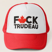 F Trudeau grappige Canadese vrachtwagenchauffeurs  Trucker Pet (Voorkant)
