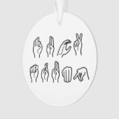 F TRUMP (GEBARENTAAL) ORNAMENT (voorkant)