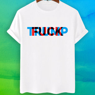 F trump grappig anti trump FDT T-shirt