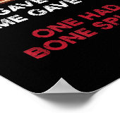 F Trump Shirt - Cadet Bone Spurs Poster (Hoek)