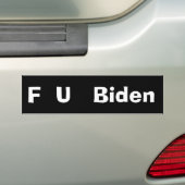 F U Biden-BUMPERSTICKER Bumpersticker (Op auto)