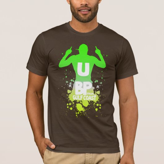 F U BP UIT DE GOLFKUST T-SHIRT (Voorkant)