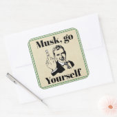 F U Musk Sticker (Envelop)