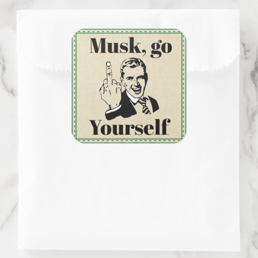 F U Musk Sticker (Tas)