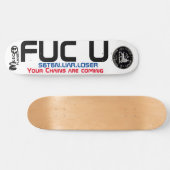 F U SATAN Skateboard (Horizontaal)