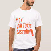 F UW TOXISCHE MASC - WIT EN SINAASAPPEL T-SHIRT (Voorkant)
