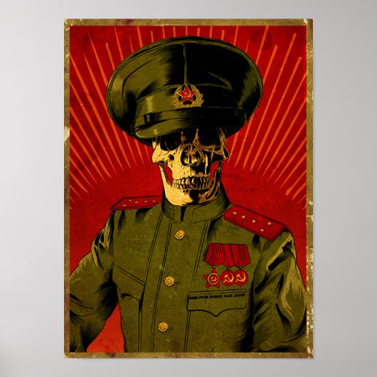 F*** Uw Yankee Blue Jeans Poster (Voorkant)