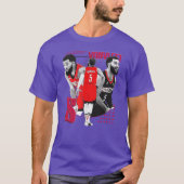 F VanVleet basketball Player Design 1 Oversized T-shirt (Voorkant)