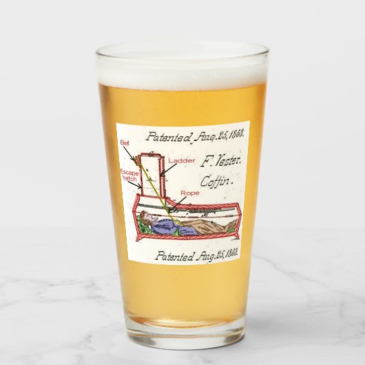 F Vester Escape Coffin Glas (Voorkant gevuld)