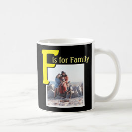 F voor Familie Koffiemok