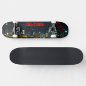 F.Y.C. CHI-TOWN Skyline Skateboard (Horizontaal)