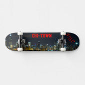F.Y.C. CHI-TOWN Skyline Skateboard (Horizontaal)