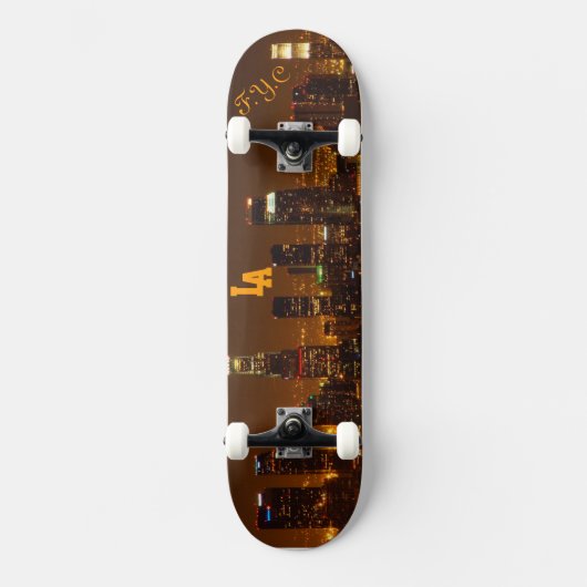 F.Y.C. LA Skyline Skateboard (Voorkant)