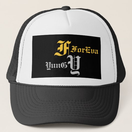 F, Y, ForEva, YunG Trucker Pet (Voorkant)