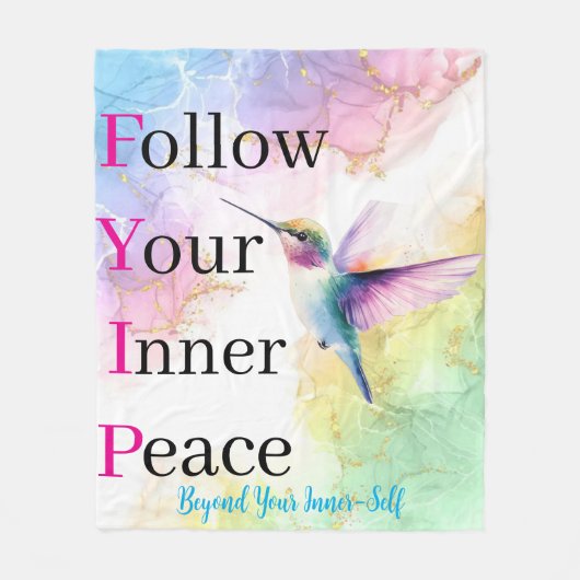 F.Y.I.P Blanket Fleece Deken (Voorkant)