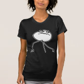 F Yea Rage Face Meme T-shirt (Voorkant)