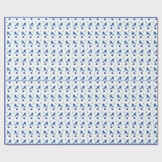 FA18 met wolk hart inpakpapier (Vlak)