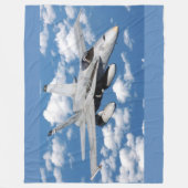 FA-15 HORNET FLEECE DEKEN (Voorkant)