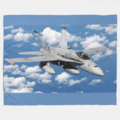 FA-15 HORNET FLEECE DEKEN (Voorkant (Horizontaal))