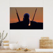 FA-18 Hornet Poster (Keuken)