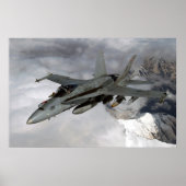 FA-18 Hornet Poster (Voorkant)