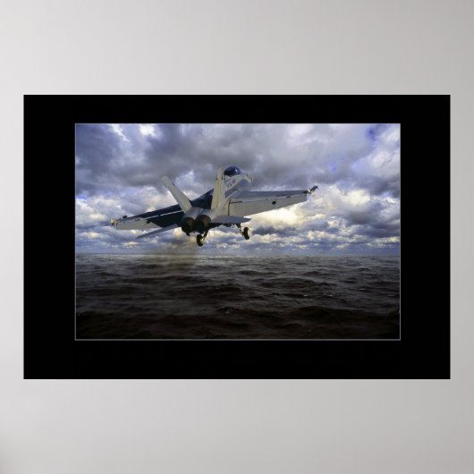 FA-18 start Poster (Voorkant)