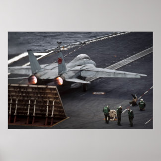 FA-18 start USS Stennis Poster