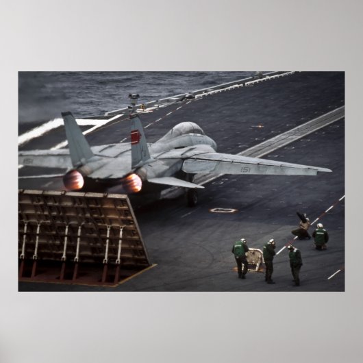 FA-18 start USS Stennis Poster (Voorkant)