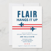 FA-18E Super Hornet Fighter Jet Party Uitnodiging (Voorkant)