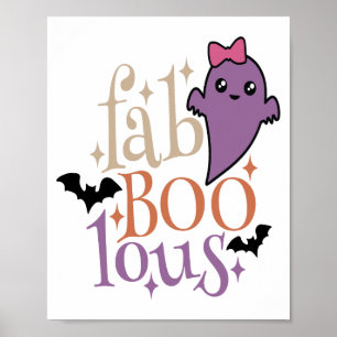 Fa BOO Lous Fa BOO Lous Halloween Geest Poster