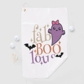 Fa BOO Lous Fa BOO Lous Halloween Ghost Golfhanddoek (Insitu)