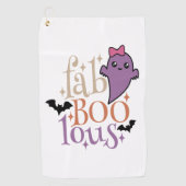 Fa BOO Lous Fa BOO Lous Halloween Ghost Golfhanddoek (Voorkant)