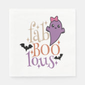 Fa BOO Lous Fa BOO Lous Halloween Ghost Servet (Voorkant)