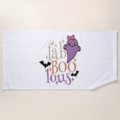Fa BOO Lous Fa BOO Lous Halloween Ghost Strandlaken (Voorkant)