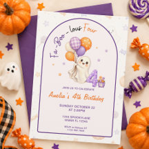 Fa-Boo-Lous Vier Halloween 4e Verjaardag