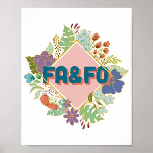 FA&FO - Klik hier en ontdek het Poster (Voorkant)
