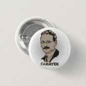 FA Hayek Button (Voorkant /achterkant)