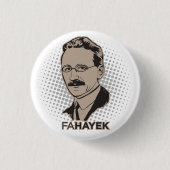 FA Hayek Button (Voorkant)